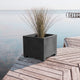 SQUARE NARCISO COLOR PLANTER 35