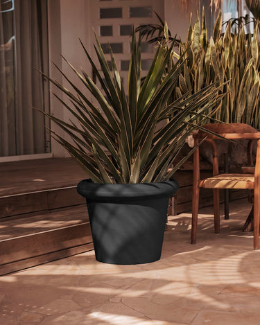 rosa#Tamaño_ø55x43 cm#Color del producto_Negro Opaco