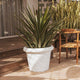 RUSTIC PINK 45 round flower pot