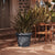 RUSTIC PINK 45 round flower pot
