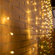 GARLAND LIGHT CURTAIN FOR OUTDOORS LUCEO 6x3
