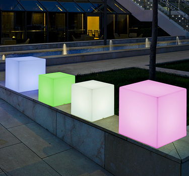 CUBO ILUMINADO CUBY (MÚLTIPLES TAMAÑOS)