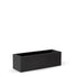 Macetero rectangular de color JARA 100 x 35 color negro