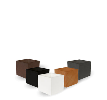 SQUARE NARCISO COLOR PLANTER 35