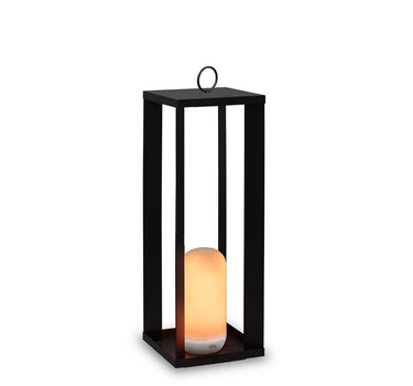 Farol metálico portátil sin cables SIROCO